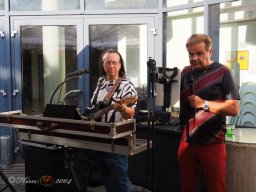 Kurt Leimer und Jo Star in der Cameo-Lounge am 26.07.2024